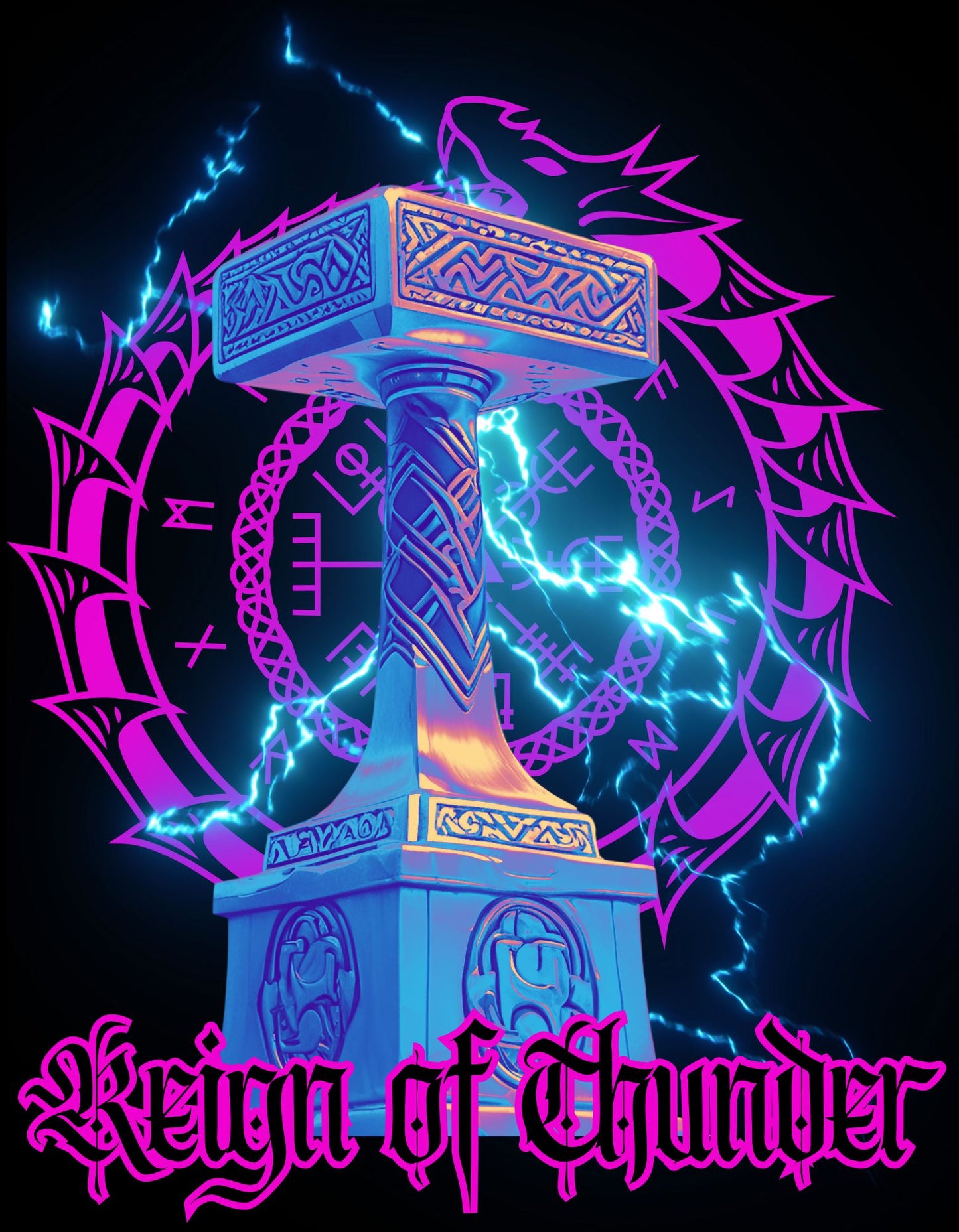 Electric Mjolnir T-Shirt