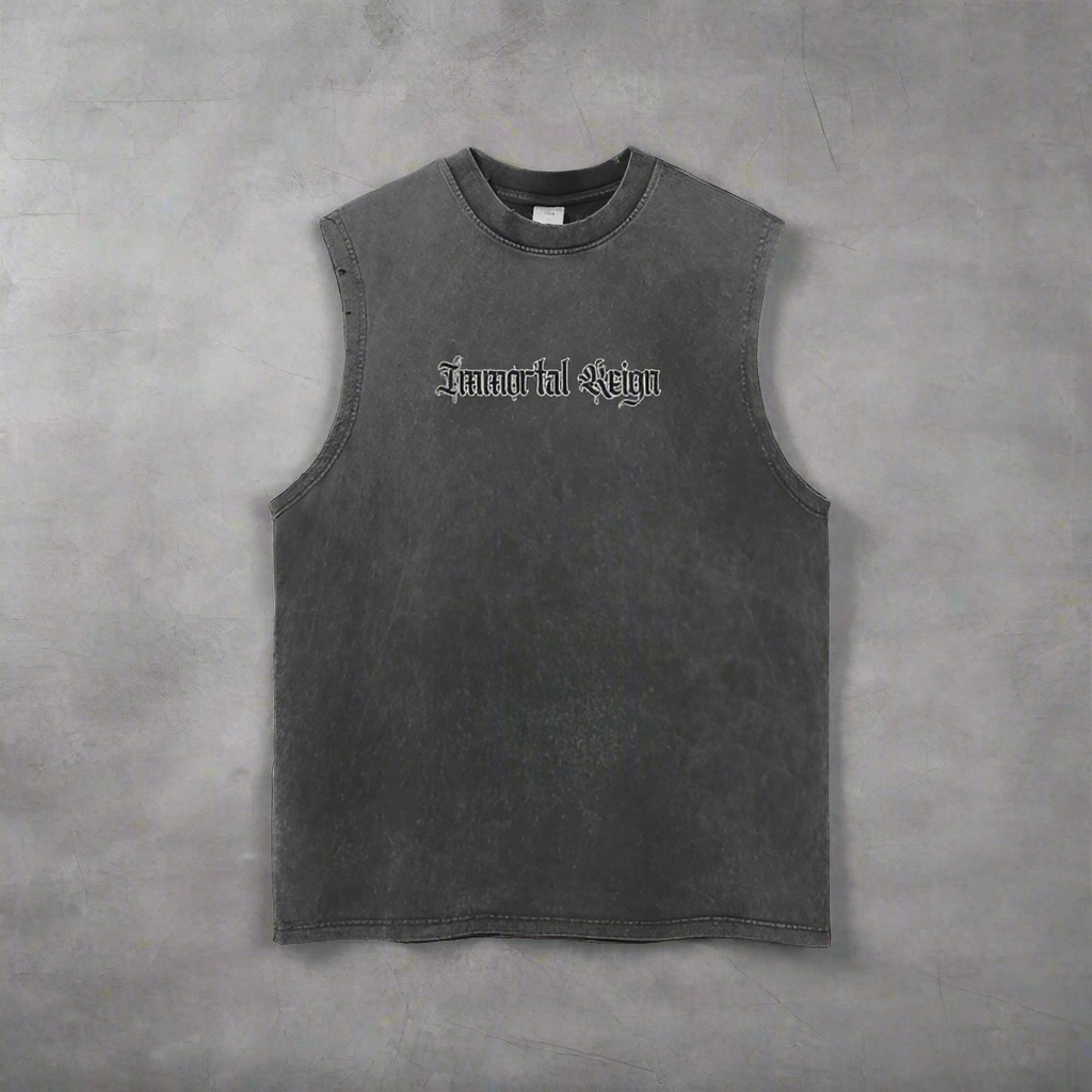 Immortal Tank- Black Logo