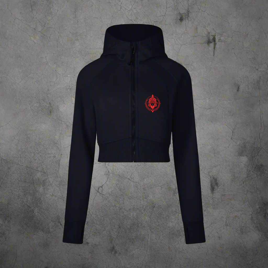 Unbreakable Heart Cropped Hoodie